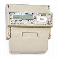 Счетчик электроэнергии 3Ф многотарифный Энергомера CE307 R33.145.ОA.N 60/5 Т1 D 230/400В ЖК оптопорт картинка